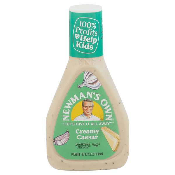 Salad Dressing & Toppings Newman's Own Dressing, Creamy Caesar hero