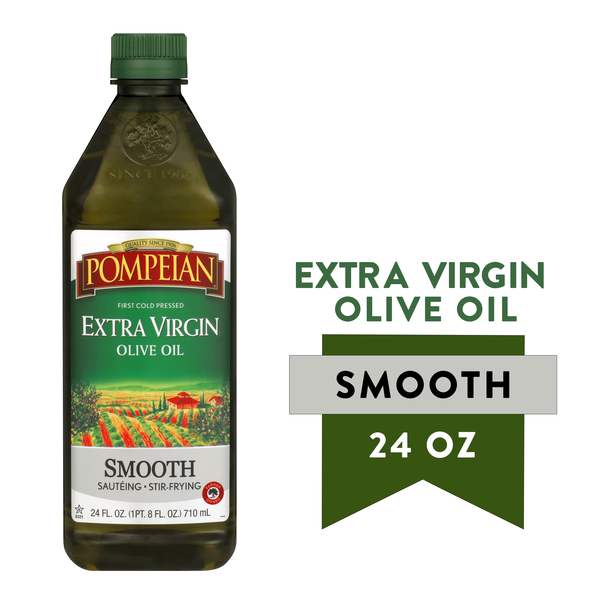 Oils & Vinegars Pompeian Smooth Extra Virgin Olive Oil hero