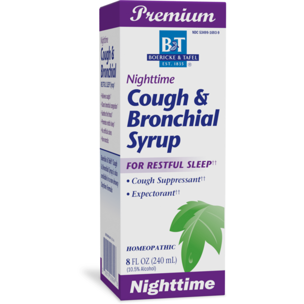 Cold, Flu & Allergy Nature's Way Boericke & Tafel® Nighttime Cough & Bronchial Syrup hero