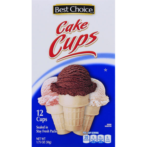 Bakery Desserts Best Choice Cake Cups hero