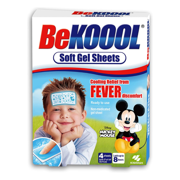 Cold, Flu & Allergy BeKOOOL Kids Cooling Gel Sheets hero