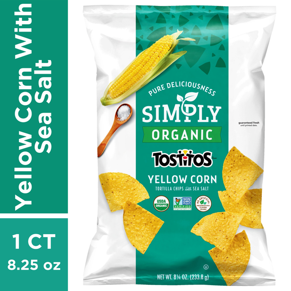 Chips & Pretzels Tostitos Yellow Corn Tortilla Chips hero