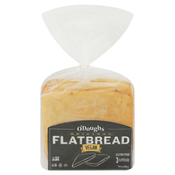 Bread O'Doughs Flatbread, Vegan, Original hero