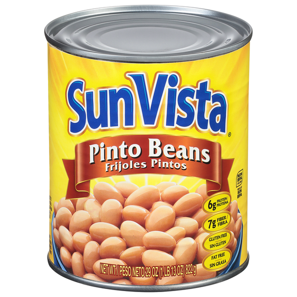 Canned Meals & Beans SunVista Pinto Beans hero