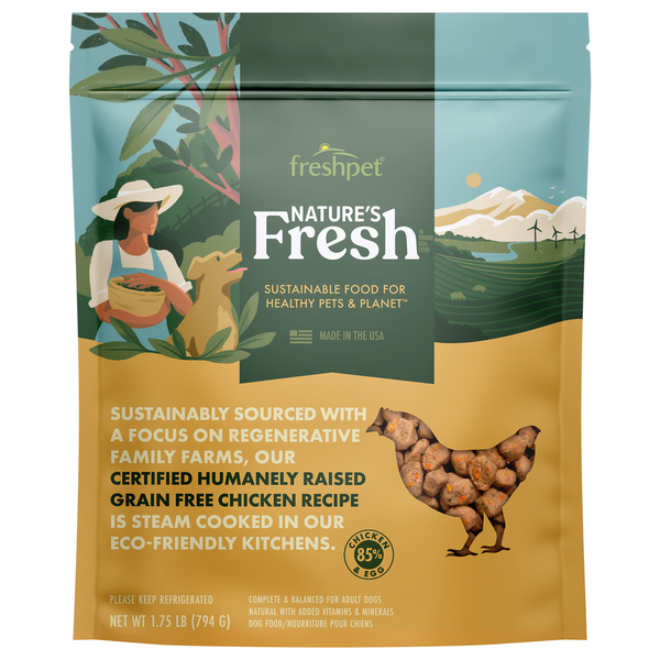 Earth Fare Market Freshpet Grain Free Chicken Vegetables Fresh Dog Food Same Day Delivery or Pickup Earth Fare