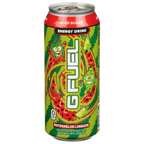 Energy & Sports Drinks G FUEL Energy Drink, Zero Sugar, Watermelon Limeade hero