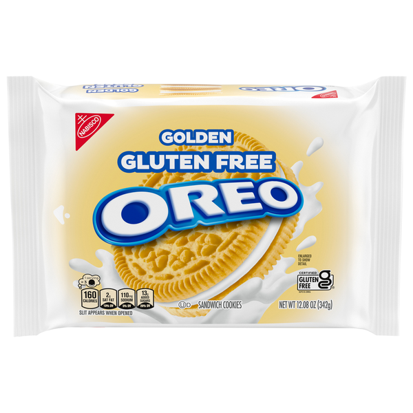 Oreo Sandwiches Cookies, Gluten Free, Golden hero