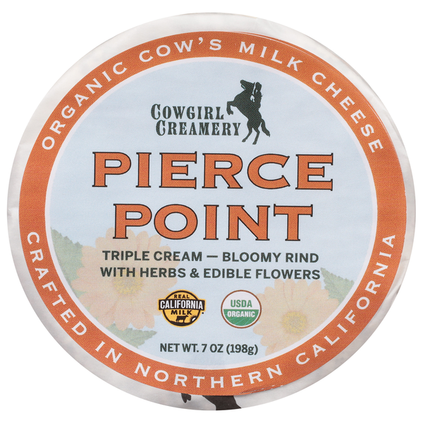 Cowgirl Creamery Cheese, Organic, Pierce Point, Cow's Milk hero