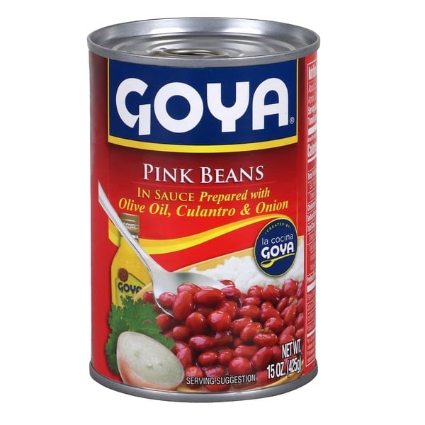 Canned Meat, Seafood & Beans Goya Pink Beans in Sauce hero