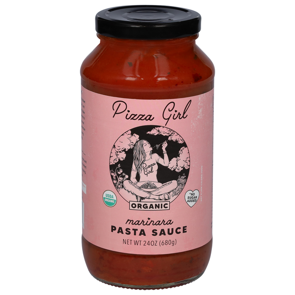 Pasta Sauce Pizza Girl Pasta Sauce, Organic, Marinara hero