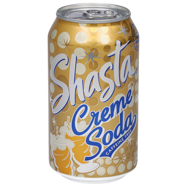 Soft Drinks Shasta Caffeine Free Creme Soda hero