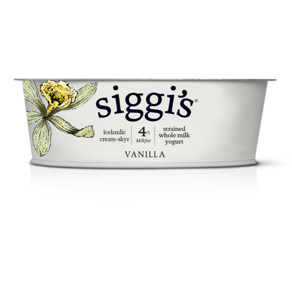 Yogurt Siggi's Whole Milk Vanilla Yogurt hero