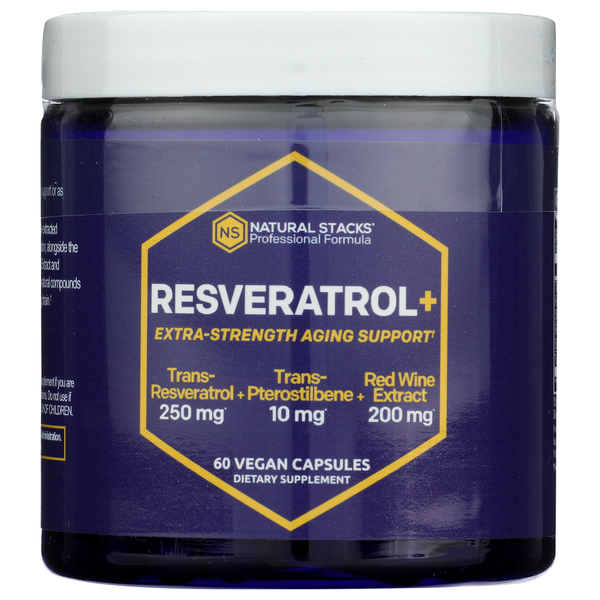 Natural Stacks Resveratrol+ hero