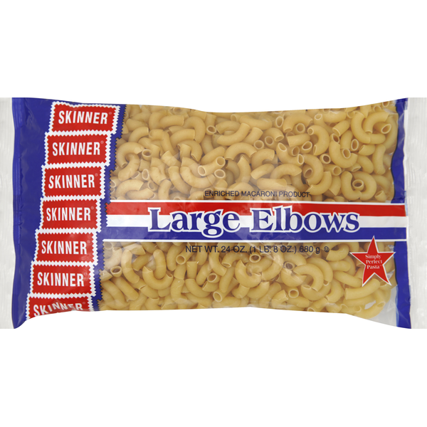 Dry Pasta Skinner Large Elbows Pasta hero