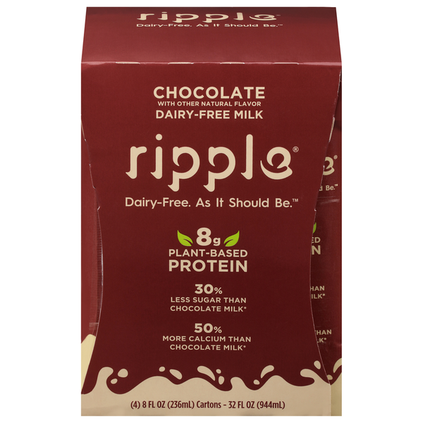 Candy & Chocolate Ripple Milk, Dairy-Free, Chocolate hero