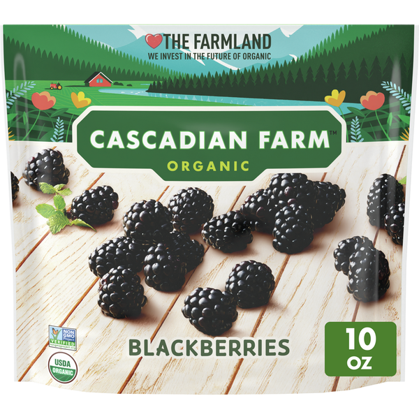 Frozen Produce Cascadian Farm Organic Frozen Fruit, Blackberries hero