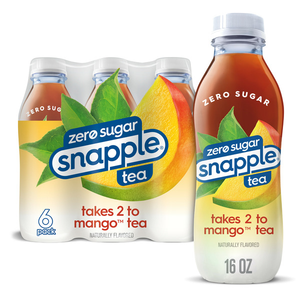 Tea Snapple Takes 2 to Mango Tea hero