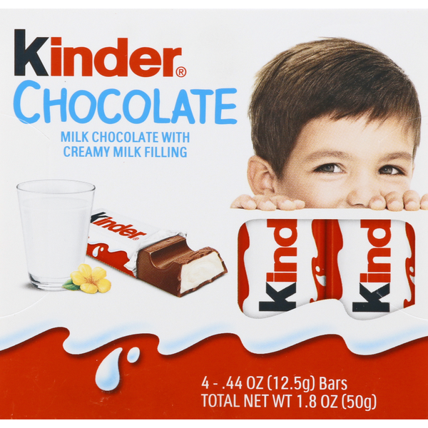 Candy & Chocolate Kinder Chocolate Bars hero