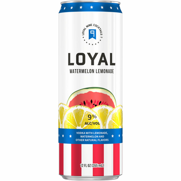 Vodka Loyal 9 Watermelon Lemonade Vodka Cocktail hero