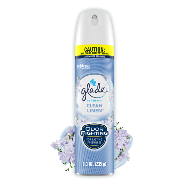 Air Fresheners & Candles Glade Air Freshener Spray for Home, Clean Linen Scent hero