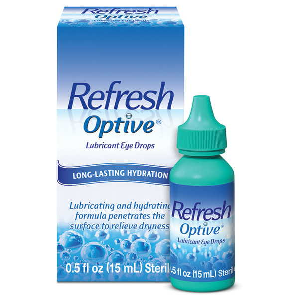 Eye & Ear Care Refresh Optive Lubricant Eye Drops Artificial Tears hero