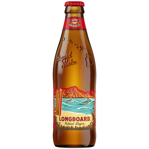 Beers & Coolers Kona Brewing Co. Hang 10 Longboard Island Lager hero