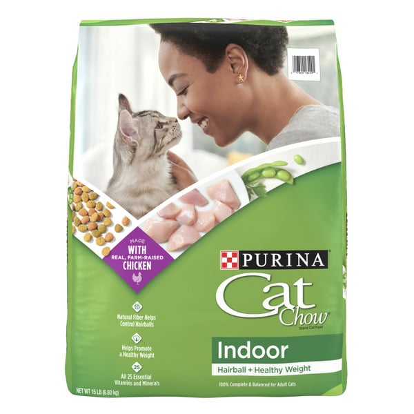 Cat Food & Care Purina Cat Chow Indoor Dry Cat Food, Hairball + Healthy Weight hero