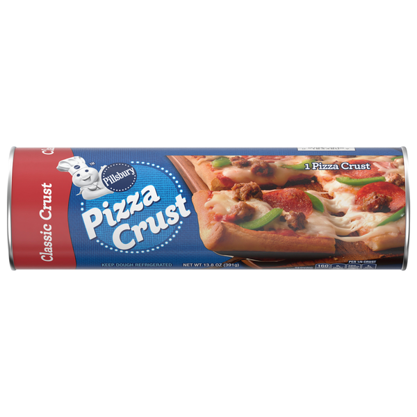 Doughs, Gelatins & Bake Mixes Pillsbury Pizza Crust, Classic Crust hero