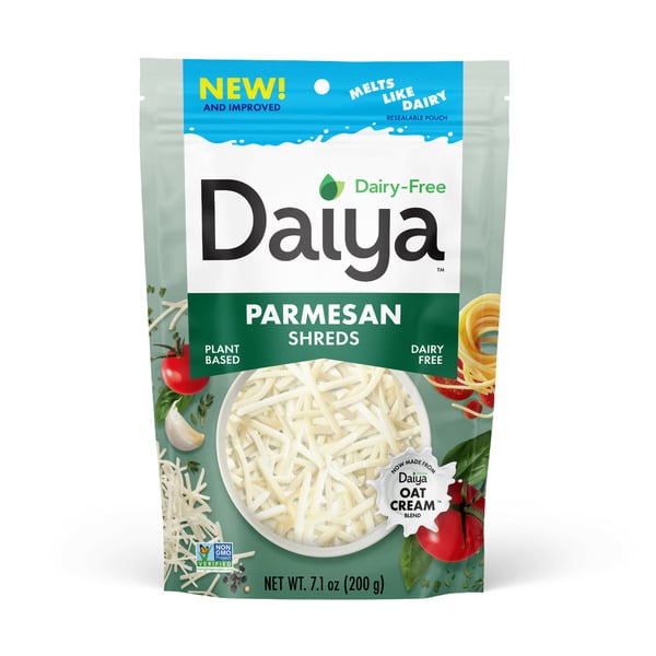 Kitchen Supplies Daiya Dairy Free Parmesan Cheese Shreds hero