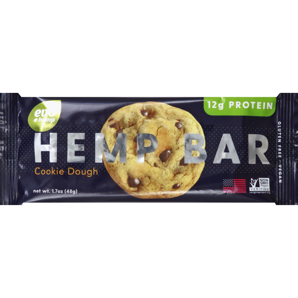 Energy & Granola Bars Evo Hemp Hemp Bar, Cookie Dough hero