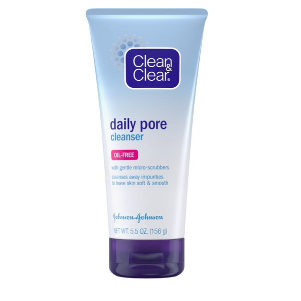 Facial Care Clean & Clear Daily Pore Face Cleanser For Acne-Prone Skin hero