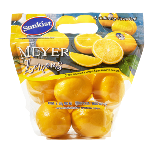 Fresh Fruits Sunkist Meyer Lemons hero