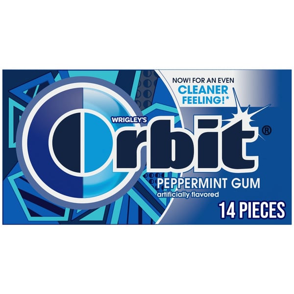 Mint & Gum Orbit Sugar-Free Peppermint Gum hero