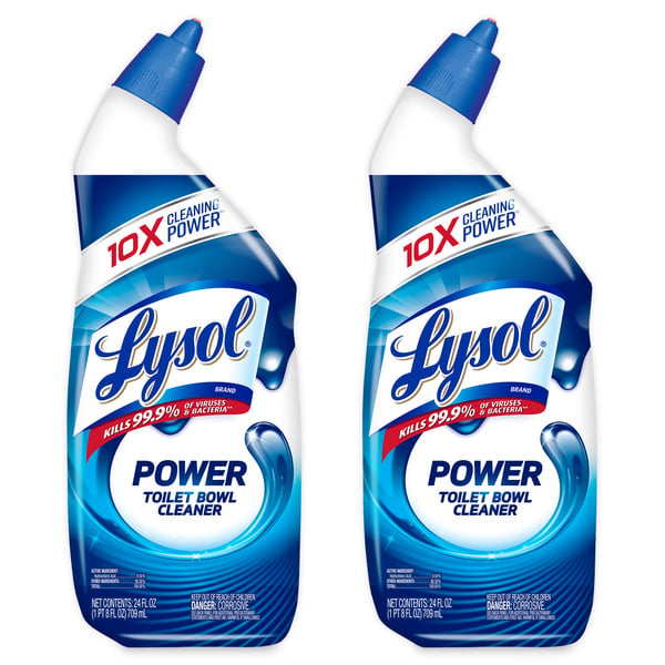 Lysol Toilet Bowl Cleaner Gel, For Cleaning and Disinfecting, Stain Removal hero