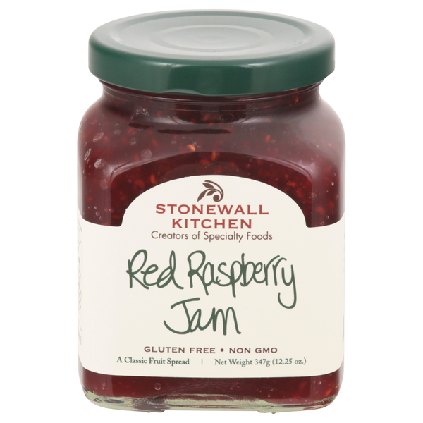 Preserved Dips & Spreads Stonewall Kitchen Jam, Red Raspberry hero