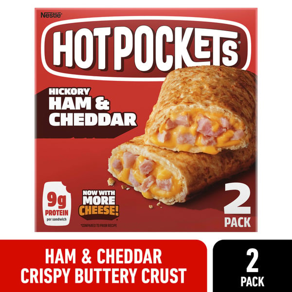 Frozen Appetizers & Sides Hot Pockets Hot Pocket Ham And Cheese hero