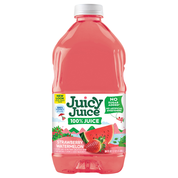 Juice & Nectars Juicy Juice Strawberry Watermelon hero