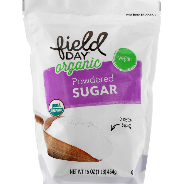 Sweeteners, Honey & Syrup FIELD DAY Sugar, Organic, Powdered hero