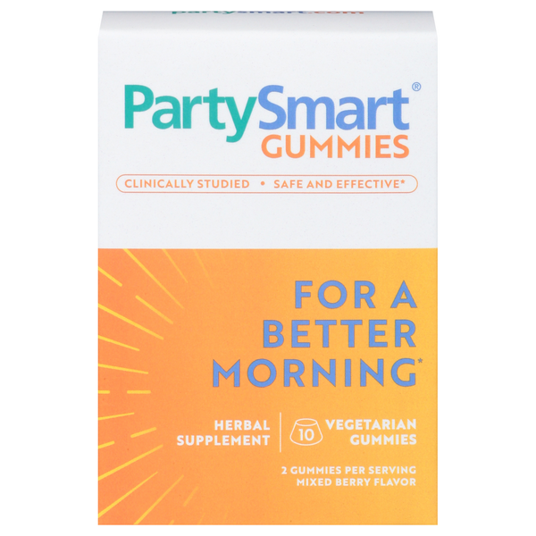 PartySmart Vegetarian Gummies, Mixed Berry Flavor hero