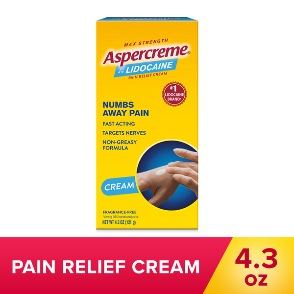 Beauty Aspercreme Lidocaine Pain Relief Cream hero