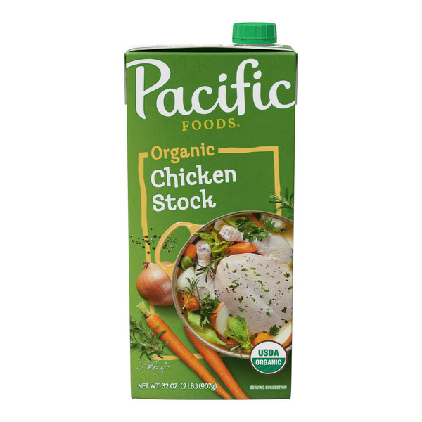 Soup, Broth & Bouillon Pacific Foods Organic Chicken Stock hero