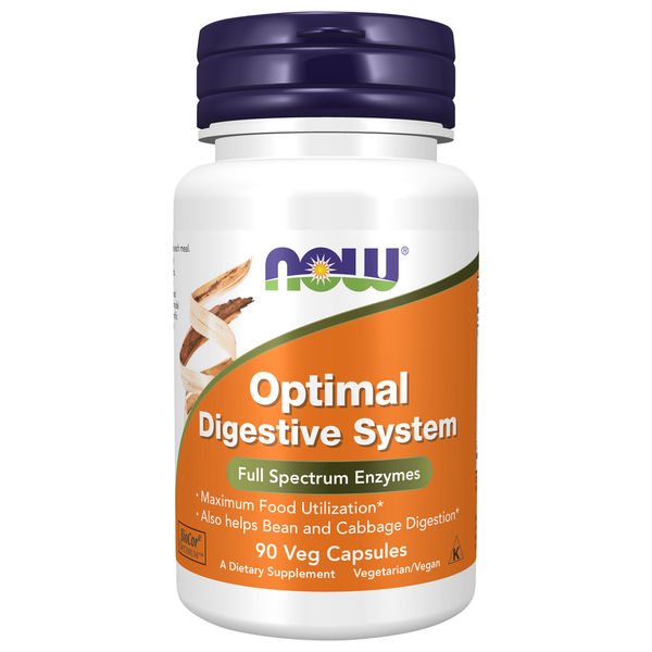 Digestive Aids/Enzymes/Cleanses NOW Optimal Digestive System hero