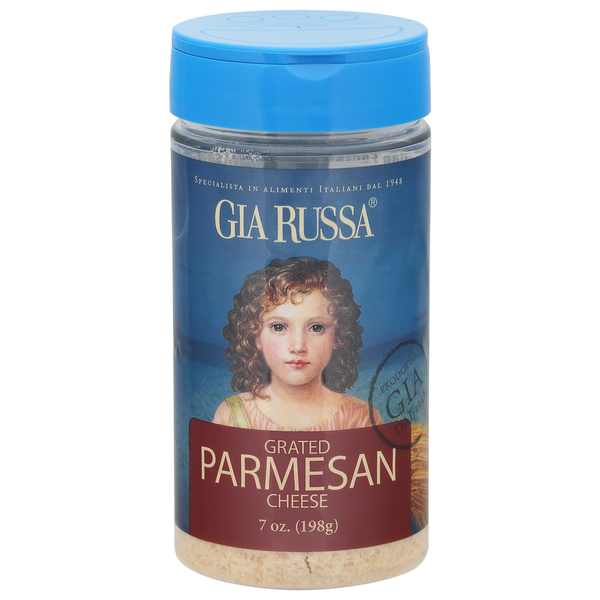 Packaged Cheese GIA Grated Cheese, Parmesan hero