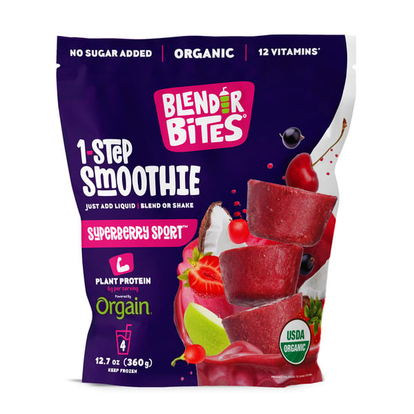 Blender Bites  1-Step Smoothie Superberry Sport hero