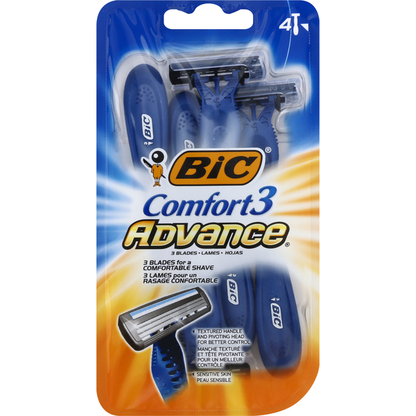 Shave Needs BIC Razors, Comfort 3 hero