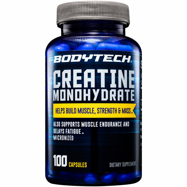 Creatine BodyTech Creatine Monohydrate (100 Capsules) hero