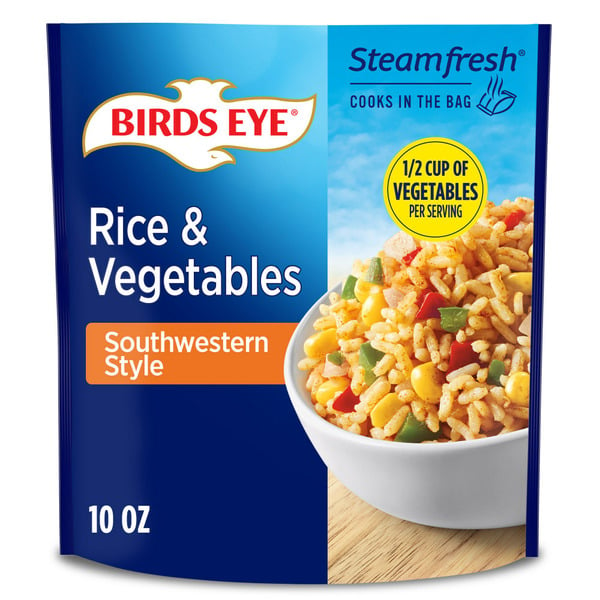 Frozen Produce Birds Eye Steamfresh Seasoned Southwestern Style Rice, Frozen Sides hero