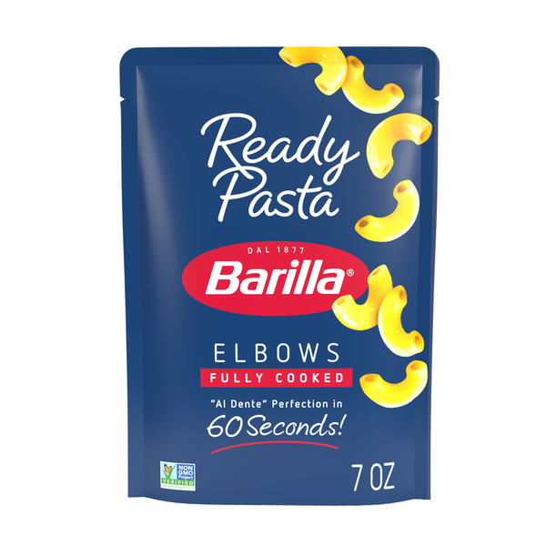 Instant Foods Barilla Ready Pasta, Fully Cooked Elbows Pasta, Non-GMO & Kosher hero