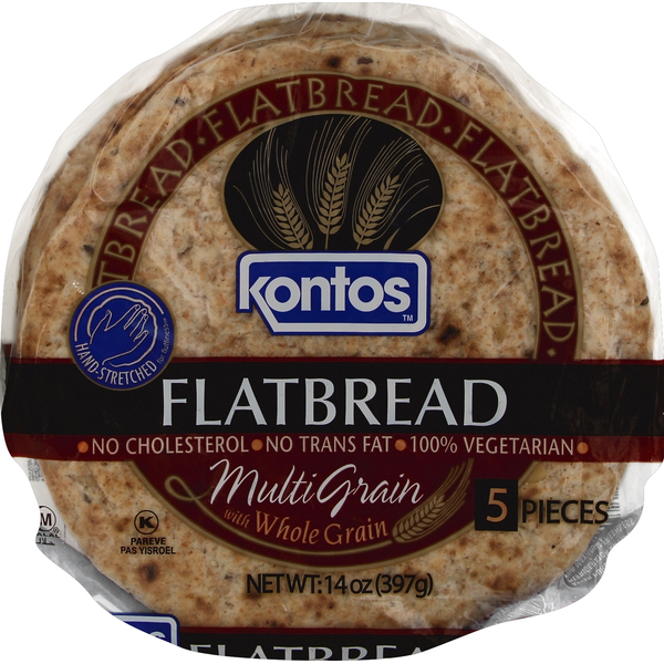 Tortillas & Flat Bread Kontos Whole Wheat Flatbread hero