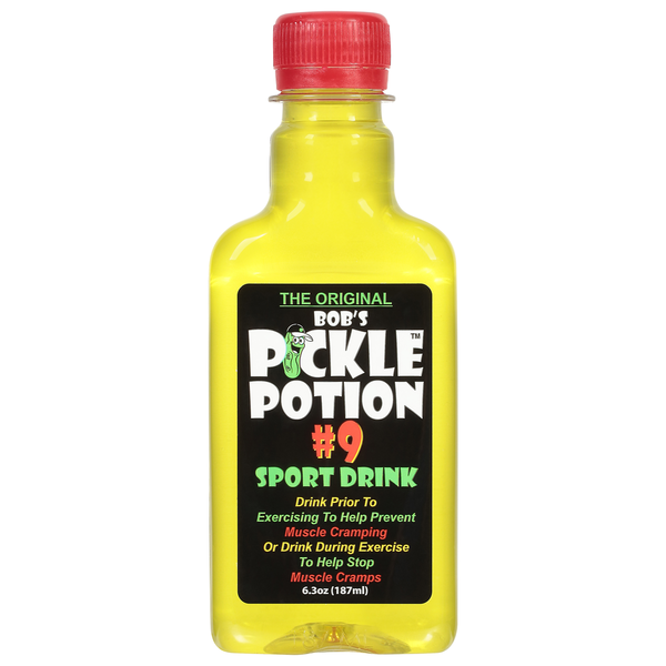 Energy & Sports Drinks Bob's Pickle Potion Sport Drink, The Original hero